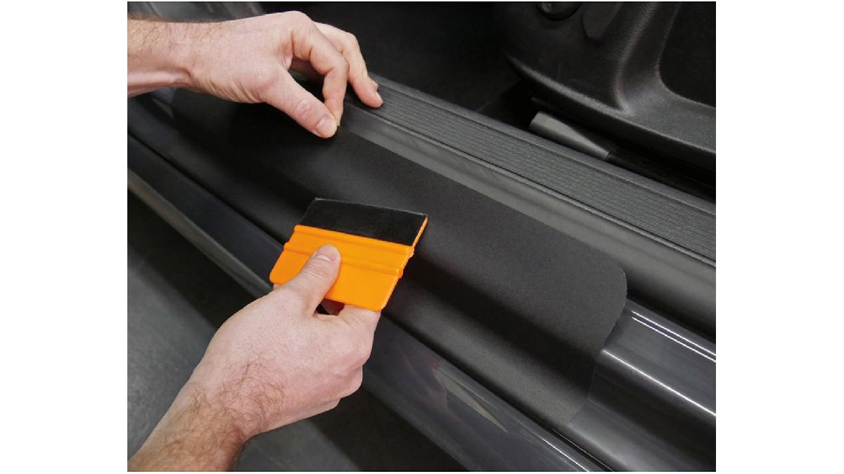 Foliatec+LACK+protection+de+peinture+noir+12x45cm+-+2+pi%C3%A8ces